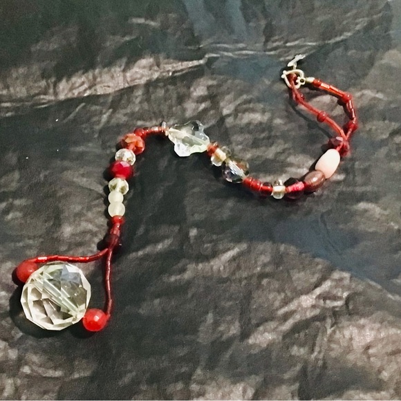 Crystal and glass suncatcher - Picture 6 of 9